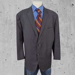 Recent Hickey Freeman Blazer Sport Coat Jacket Size 52 R Loro Piana "Flawed"